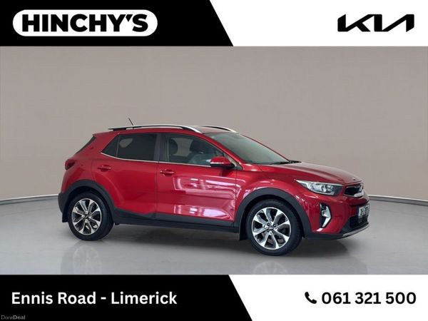 Kia Stonic Hatchback, Petrol Hybrid, 2021, Red