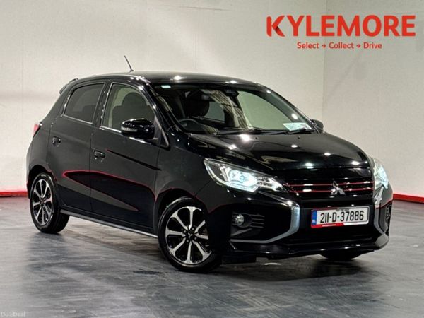 Mitsubishi Mirage Hatchback, Petrol, 2021, Black