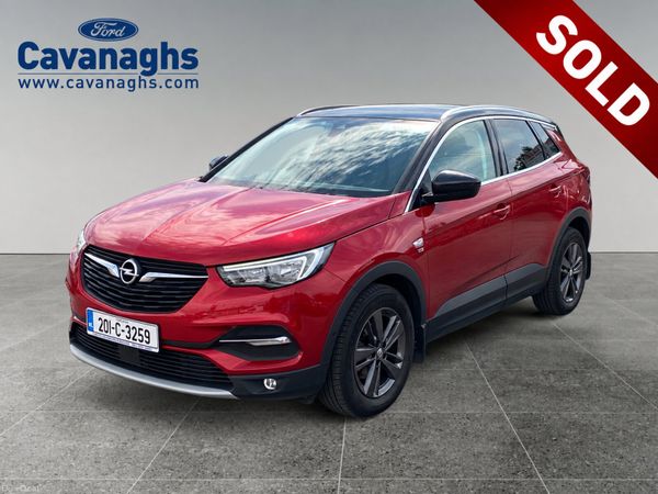 Opel Grandland X SUV, Diesel, 2020, Red