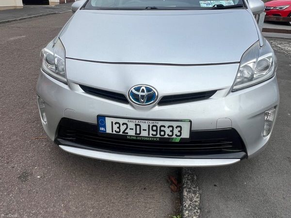 Toyota Prius Hatchback, Petrol Hybrid, 2013, Silver