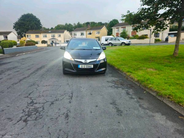 Honda Fit Hatchback, Petrol Hybrid, 2012, Black
