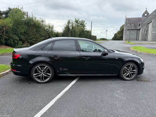 Audi A4 Saloon, Diesel, 2017, Black