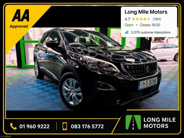 Peugeot 3008 SUV, Diesel, 2017, Black
