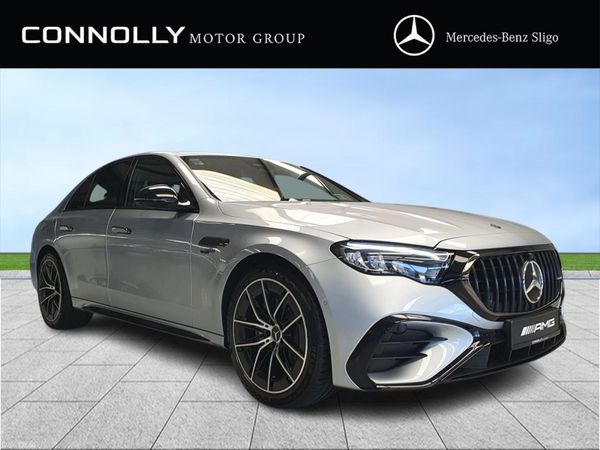 Mercedes-Benz E-Class Saloon, Petrol Plug-in Hybrid, 2026, Silver