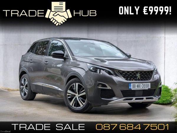 Peugeot 3008 Hatchback, Diesel, 2018, Grey