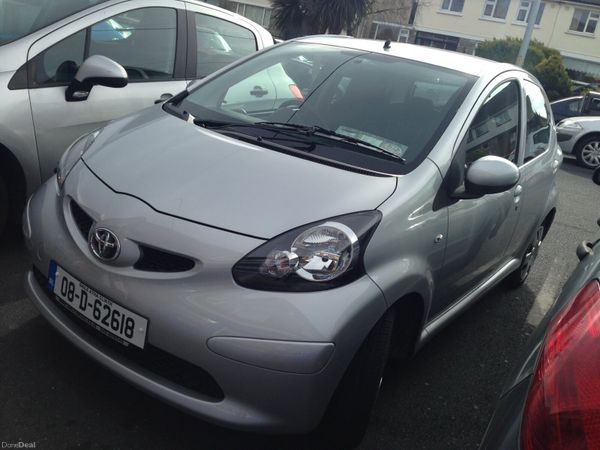 Toyota Aygo Hatchback, Petrol, 2008, Silver