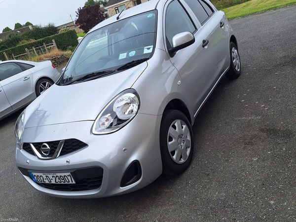 Nissan March Hatchback, Petrol, 2020, Silver