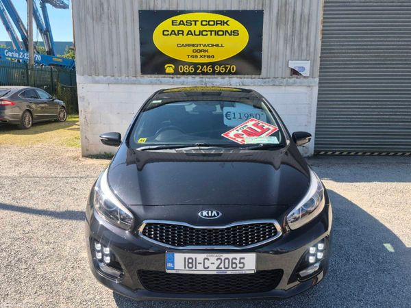 Kia Ceed Hatchback, Petrol, 2018, Black