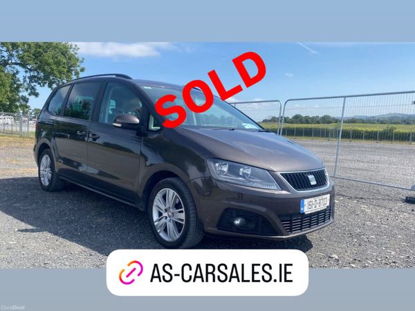 SEAT Alhambra MPV, Diesel, 2015, Black