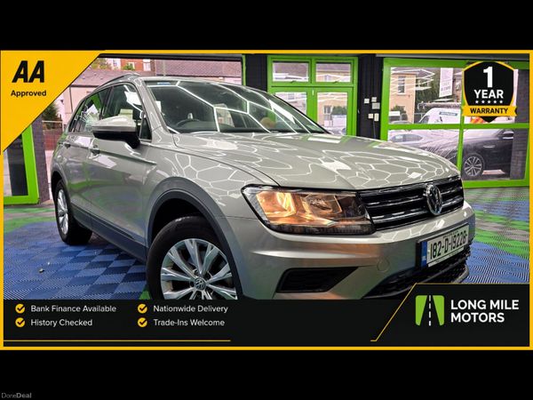 Volkswagen Tiguan SUV, Petrol, 2018, Grey