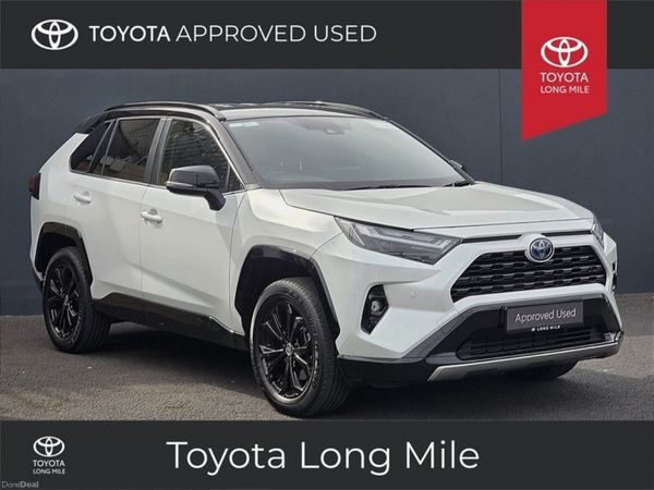 Toyota RAV4 SUV, Petrol Hybrid, 2024, White