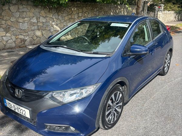 Honda Civic Hatchback, Diesel, 2013, Blue