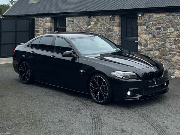BMW 5-Series Saloon, Diesel, 2015, Black