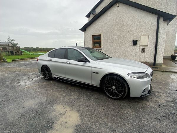 BMW 5-Series Saloon, Diesel, 2013, Silver