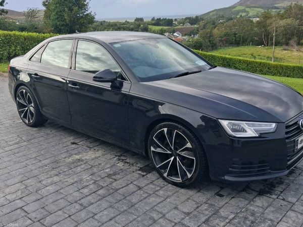 Audi A4 Saloon, Diesel, 2018, Black