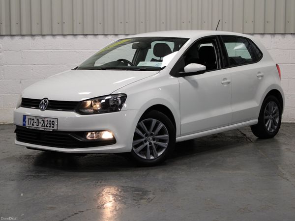 Volkswagen Polo Hatchback, Petrol, 2017, White