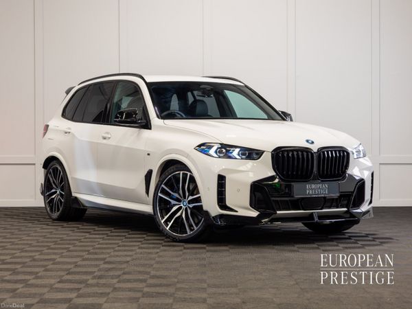 BMW X5 SUV, Petrol Plug-in Hybrid, 2025, White