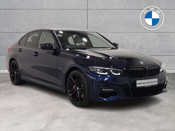 BMW 3-Series Saloon, Petrol Plug-in Hybrid, 2022, Blue