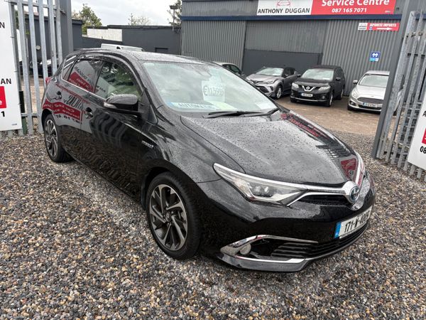 Toyota Auris Hatchback, Petrol Hybrid, 2017, Black