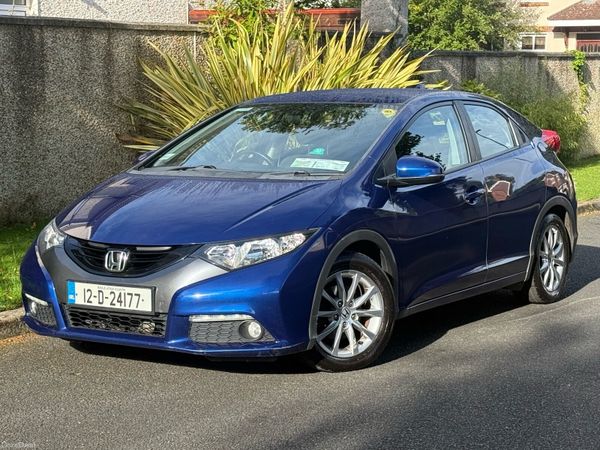 Honda Civic Hatchback, Petrol, 2012, Blue