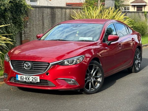 Mazda Mazda6 Saloon, Diesel, 2016, Red