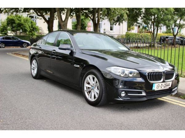 BMW 5-Series Saloon, Diesel, 2015, Black