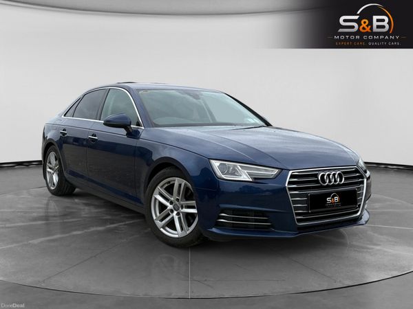 Audi A4 Saloon, Diesel, 2017, Blue