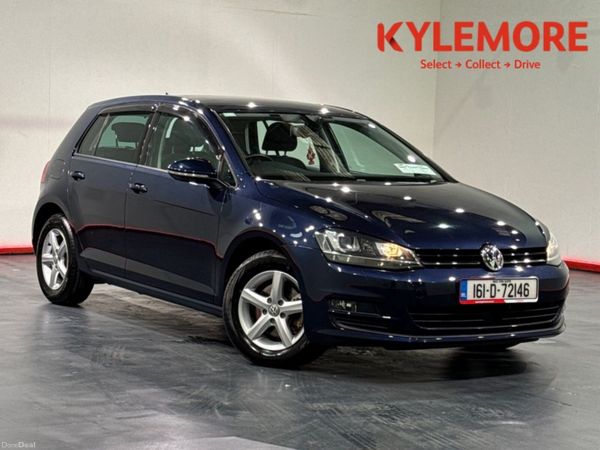 Volkswagen Golf Hatchback, Petrol, 2016, Blue