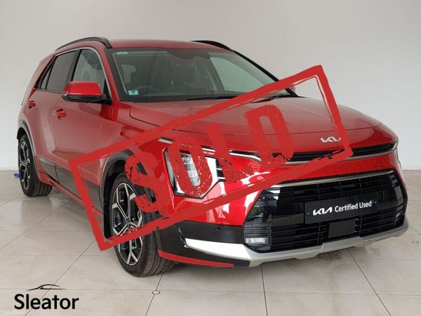 Kia Niro MPV, Petrol Plug-in Hybrid, 2023, Red