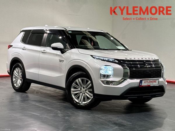 Mitsubishi Outlander SUV, Petrol Plug-in Hybrid, 2022, White