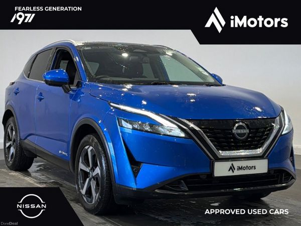 Nissan Qashqai SUV, Petrol Hybrid, 2023, Blue