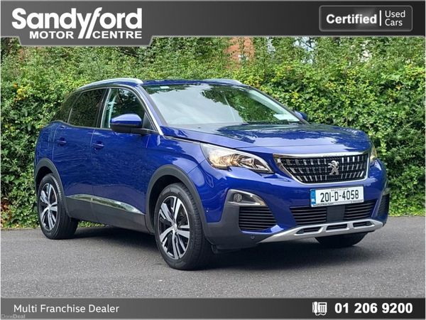 Peugeot 3008 SUV, Petrol, 2020, Blue