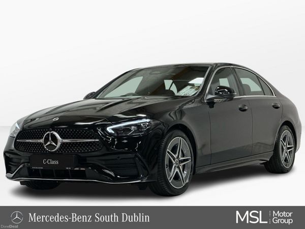 Mercedes-Benz C-Class Saloon, Diesel Hybrid, 2026, Black