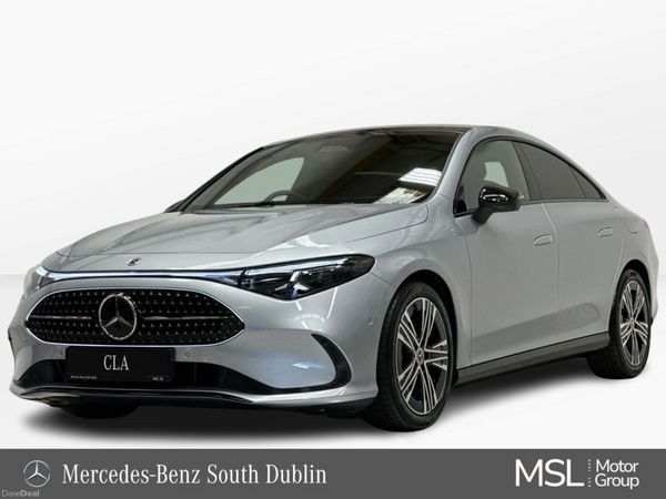 Mercedes-Benz CLA Saloon, Petrol Hybrid, 2026, Silver