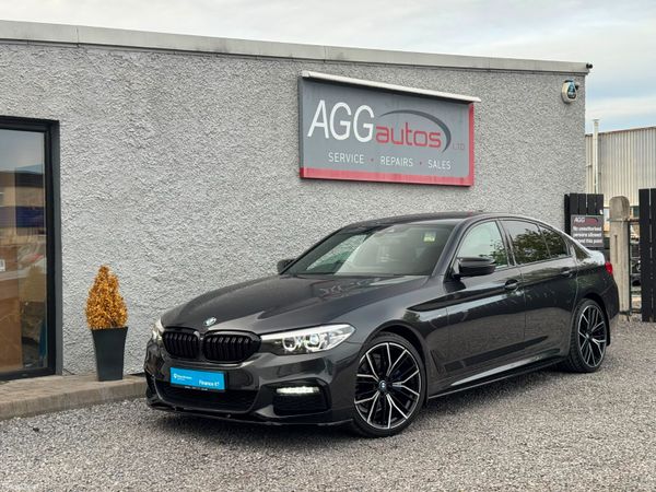 BMW 5-Series Saloon, Diesel, 2018, Black