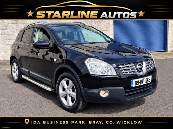 Nissan Qashqai Hatchback, Diesel, 2009, Black