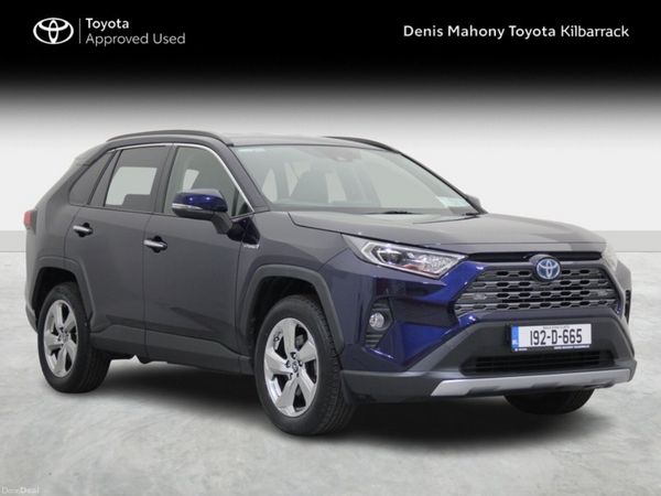 Toyota RAV4 SUV, Petrol Hybrid, 2019, Blue