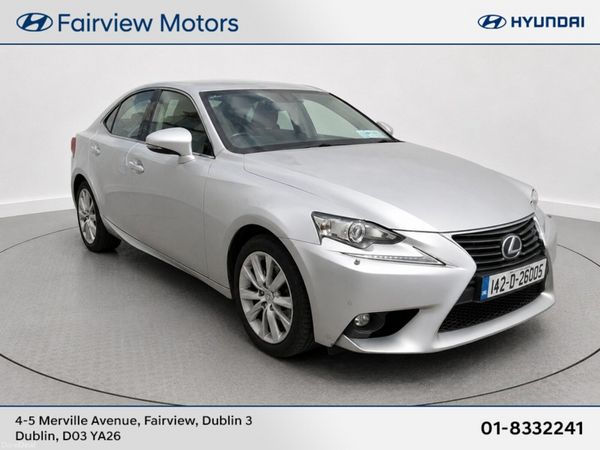 Lexus IS Saloon, Petrol Hybrid, 2014, Silver