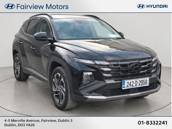 Hyundai Tucson SUV, Petrol Hybrid, 2024, Black