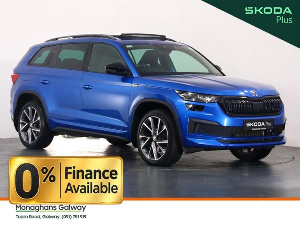 Skoda Kodiaq Estate, Diesel, 2021, Blue