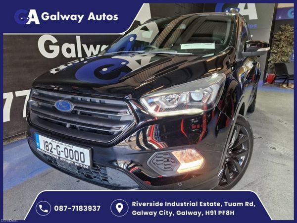 Ford Kuga Hatchback, Diesel, 2018, Black