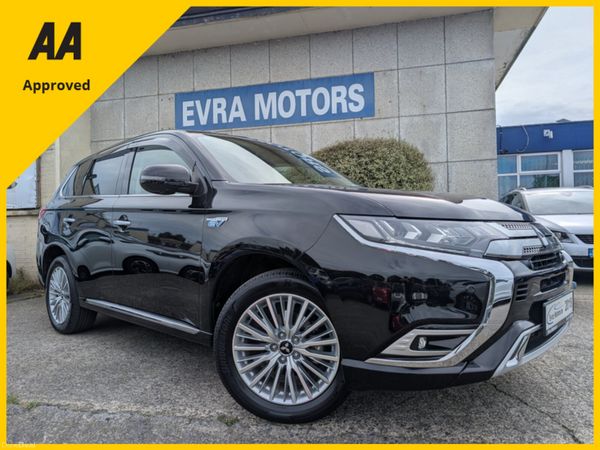 Mitsubishi Outlander SUV, Petrol Plug-in Hybrid, 2018, Black