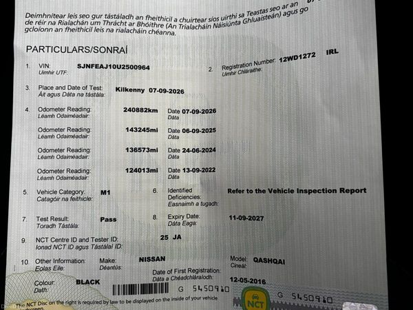 Nissan Qashqai Hatchback, Diesel, 2012, Black