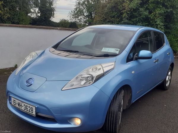 Nissan Leaf Hatchback, Electric, 2015, Blue