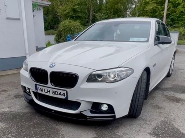 BMW 5-Series Saloon, Diesel, 2014, White