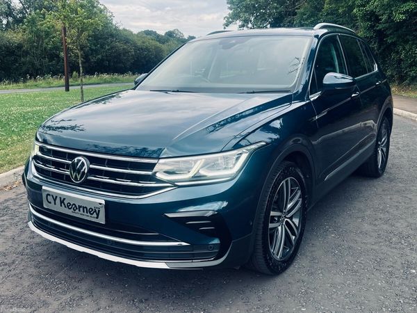 Volkswagen Tiguan SUV, Petrol, 2023, Blue