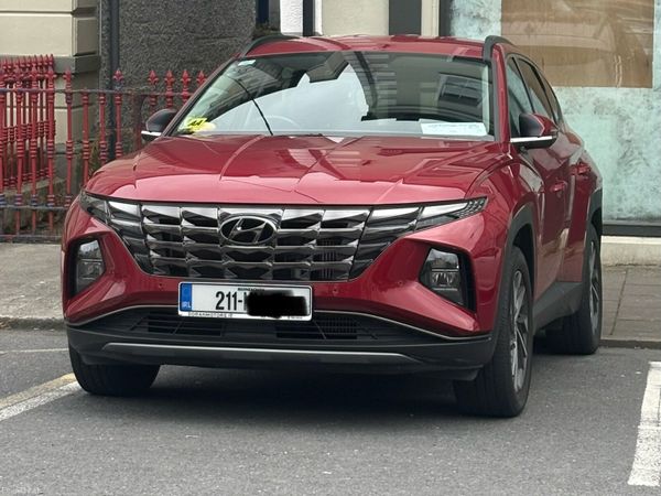 Hyundai Tucson SUV, Diesel, 2021, Red