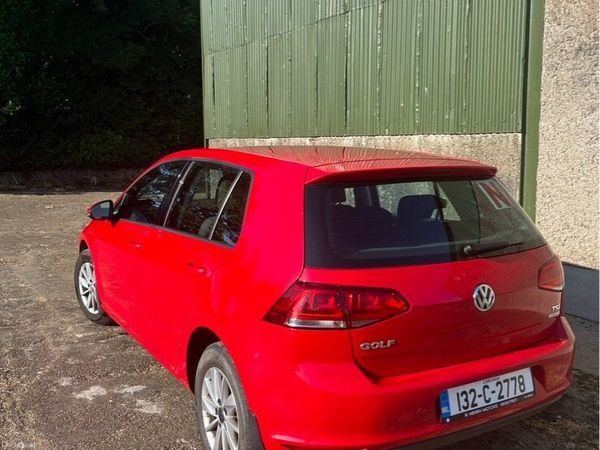 Volkswagen Golf Estate, Petrol, 2013, Red