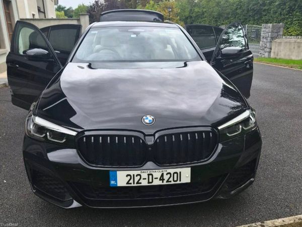 BMW 5-Series Saloon, Diesel, 2021, Black