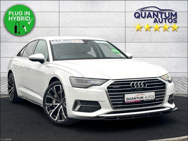 Audi A6 Saloon, Petrol Plug-in Hybrid, 2023, White
